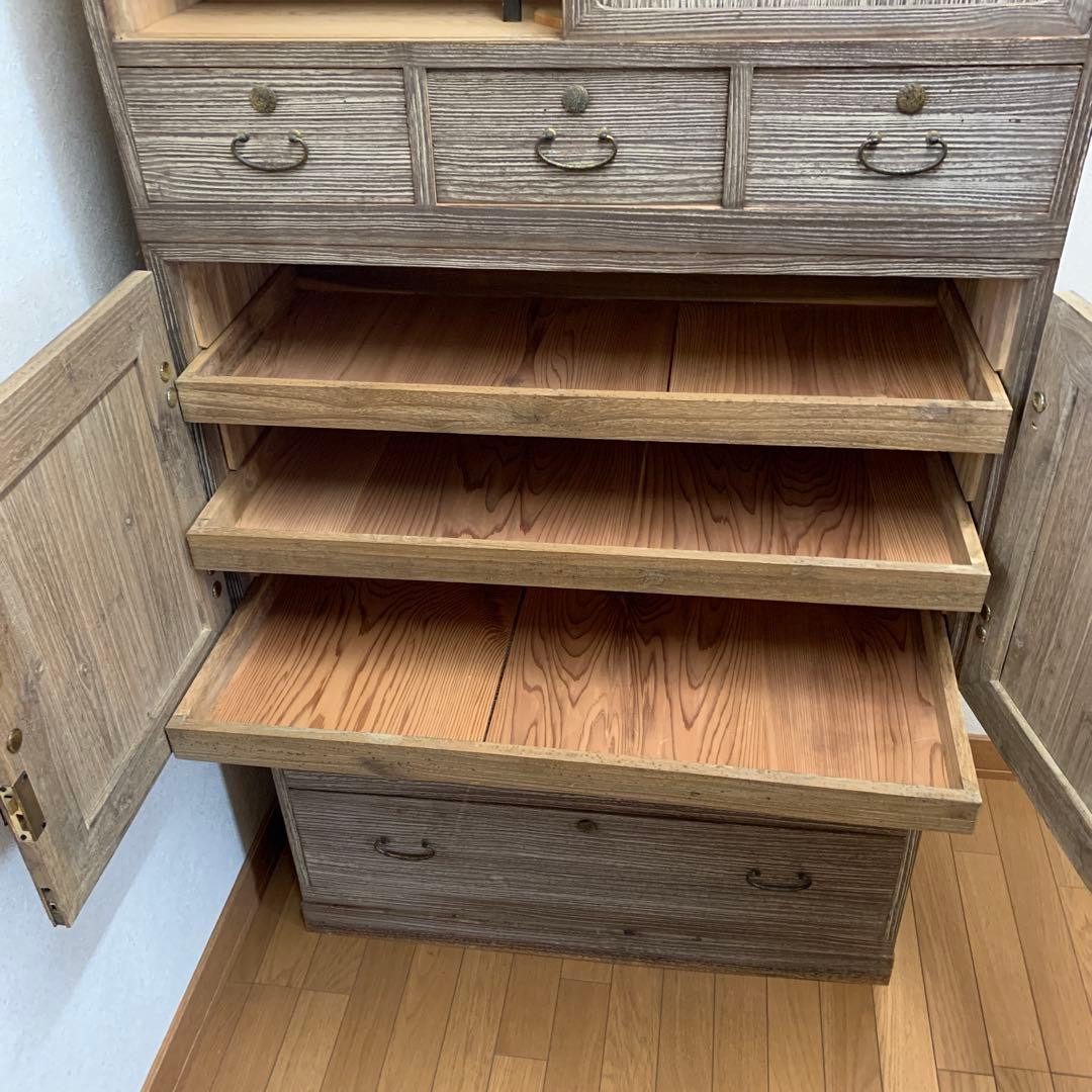 昭和レトロ　木製タンス