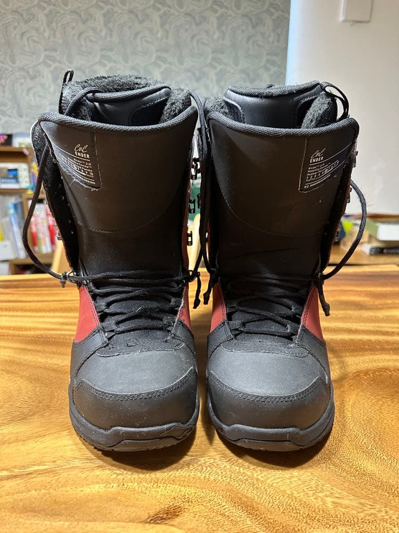 K2 ケーツー ENDERスノーボードブーツ 黒/赤 boa 新品インソール付き