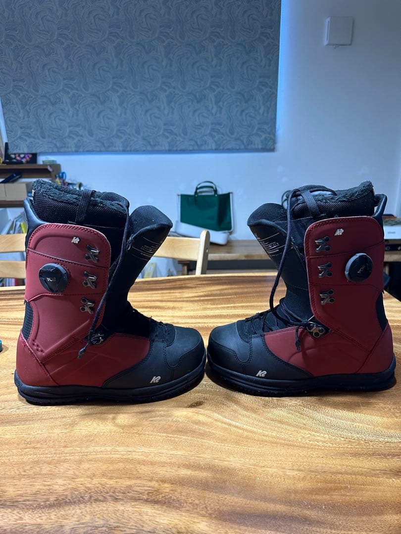 K2 ケーツー ENDERスノーボードブーツ 黒/赤 boa 新品インソール付き
