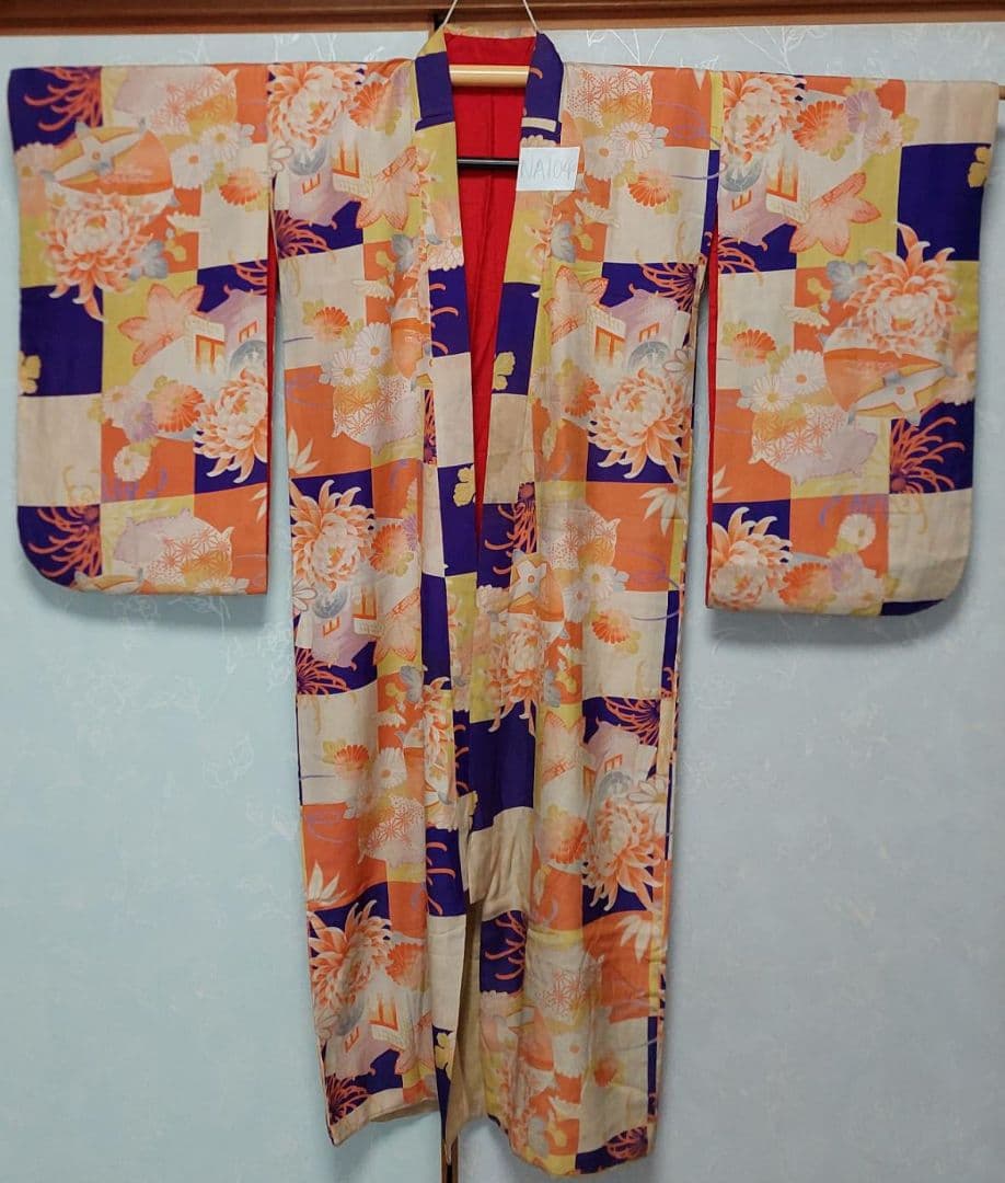 NA104アンティーク子供着物七五三着丈120センチ裄丈53センチ