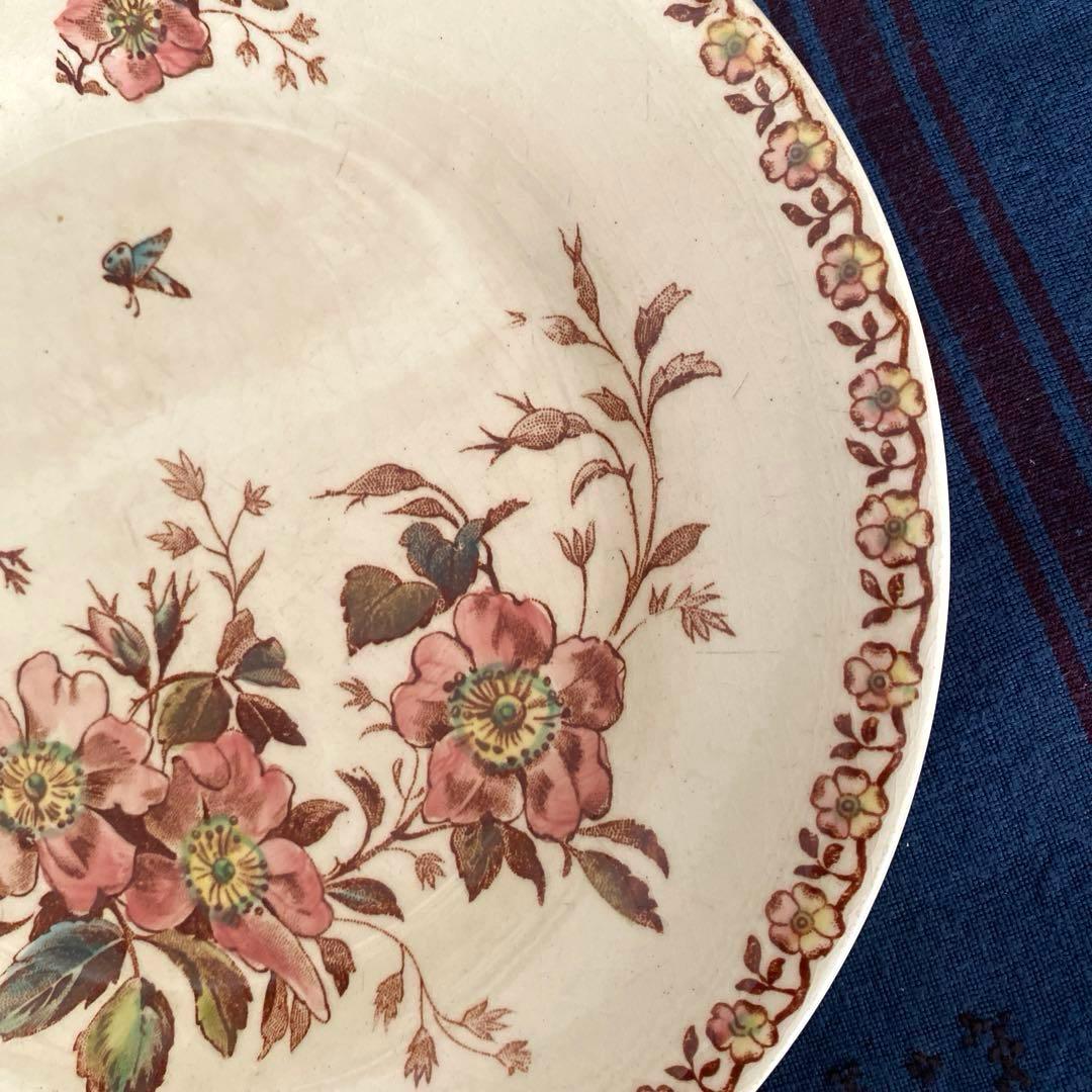 ジアンGIEN MAI メイ　平皿プレートフランスアンティーク