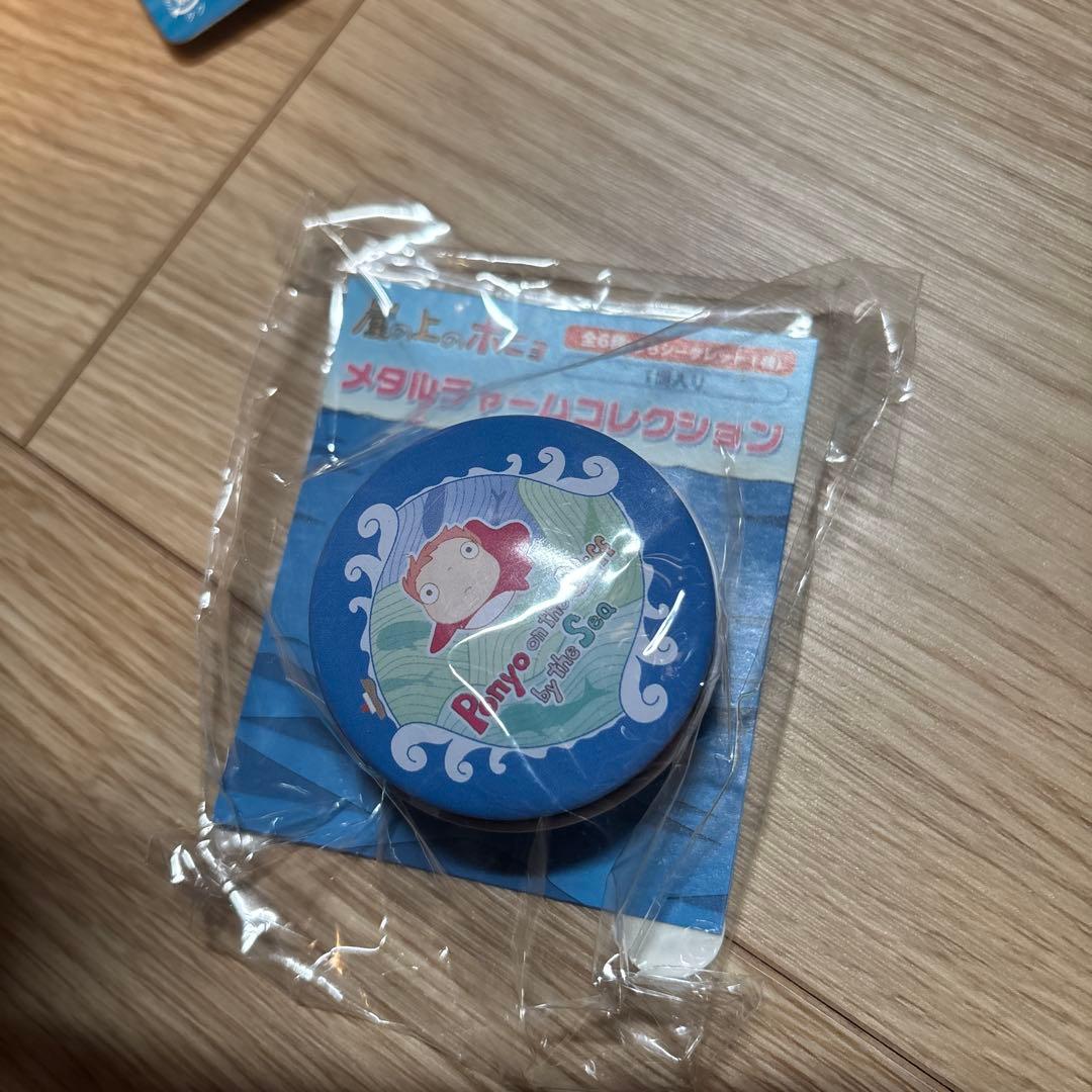 ポニョ　メタルチャーム　キーチェーン　手帳　ぶらりんホルダー　クリアファイル