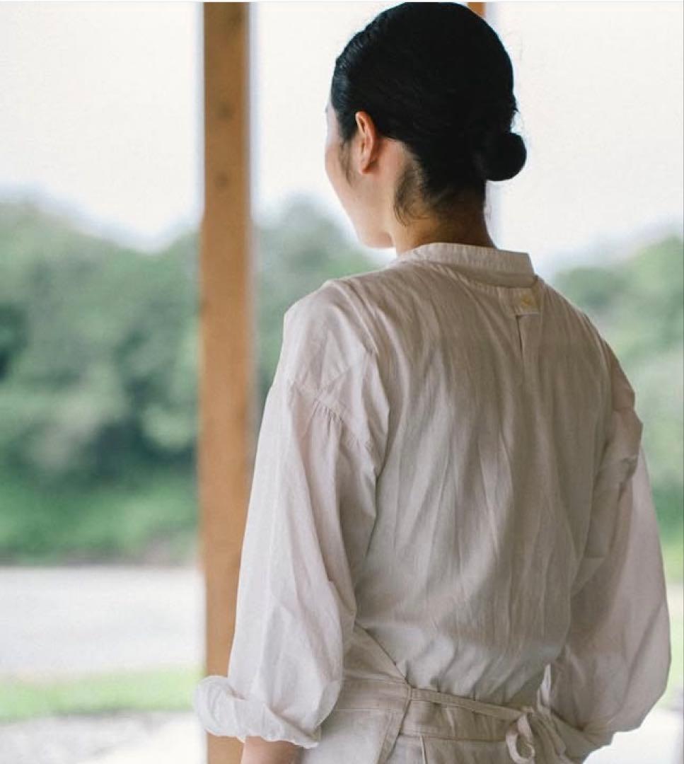 エプロンワンピース　本草研究所　リンネ