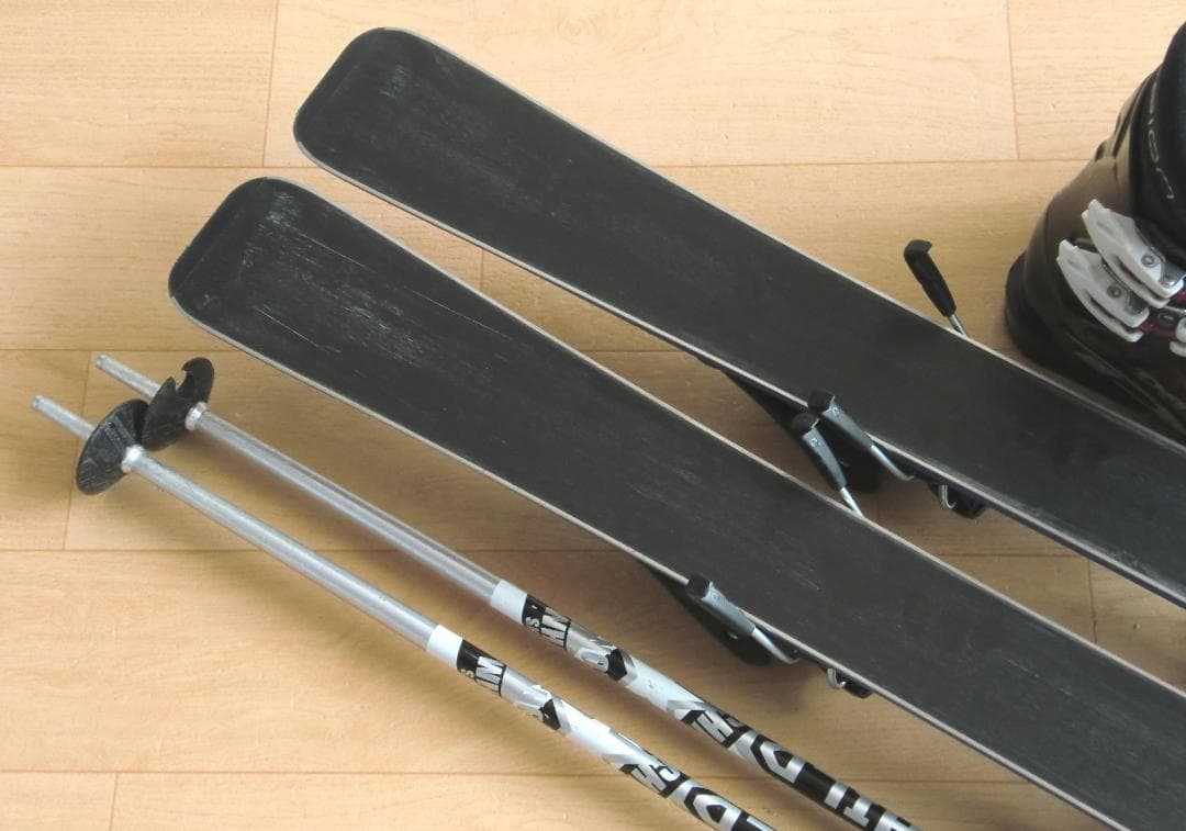 ■■1月限定■送料無料■子供用スキーセット■板100靴19.5■WAX済■■