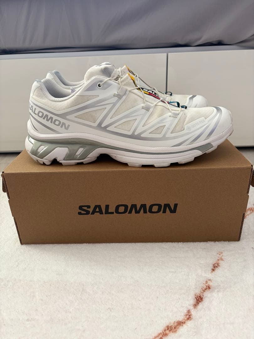 【SALOMON/サロモン】XT-6 GORE-TEX★White/Silver