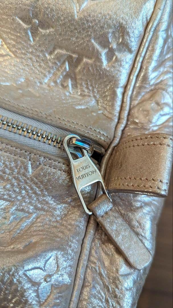 【美品】LOUIS VUITTON モノグラムシマー ミニボストンバッグ