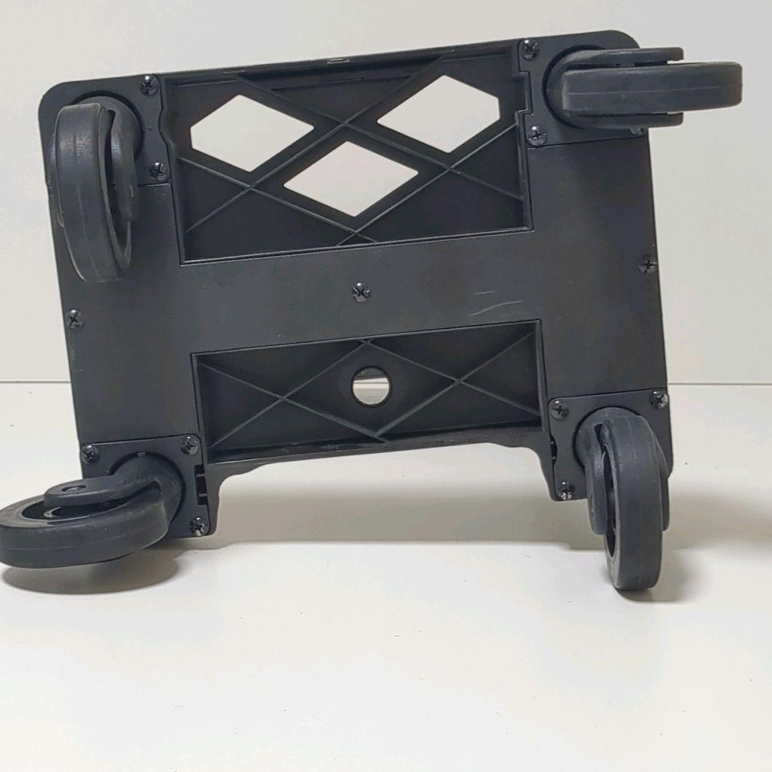 【良品】SWANYスワニー キャリーバッグ　キャリーカート　4輪グレー