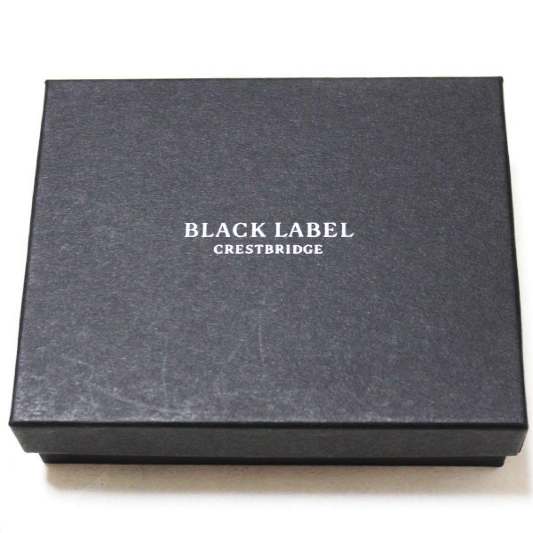 新品 クレストブリッジ ブラックレーベル CBチェック 小銭入れ 二つ折り財布