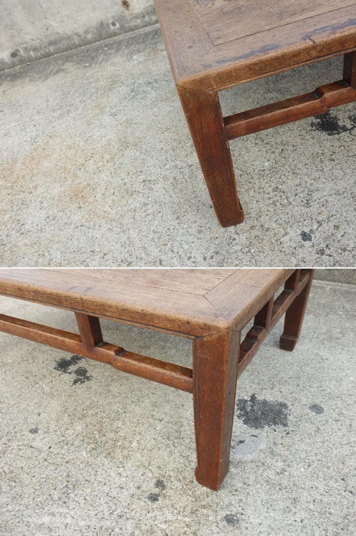 【中古】K▼座卓 机 テーブル 幅965×奥行660×高さ355 (38712)