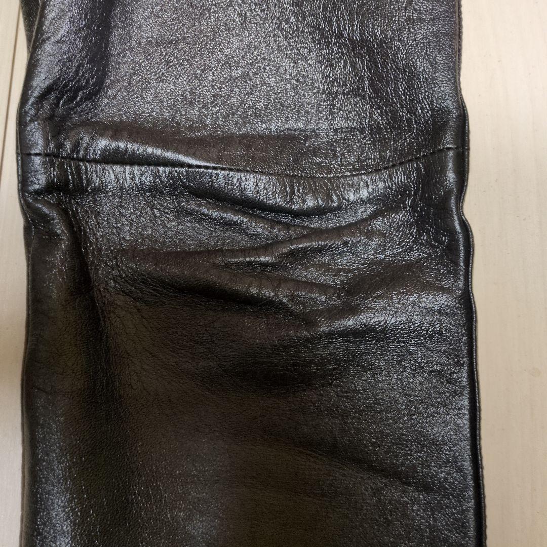 CELINE セリーヌ　ラムスキン　レザーパンツ　サイズ30