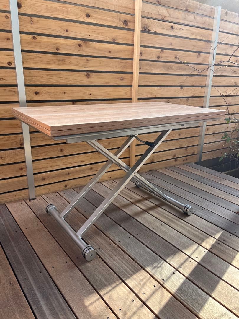 伸長式ダイニングテーブル バタフライテーブル ホワイトオーク