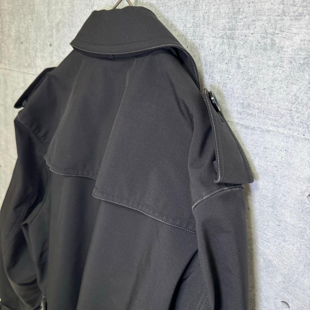 バーバリーブラックレーベル トレンチ　コート　ノバチェック Lサイズ