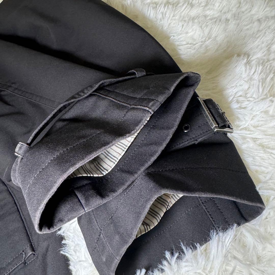 バーバリーブラックレーベル トレンチ　コート　ノバチェック Lサイズ