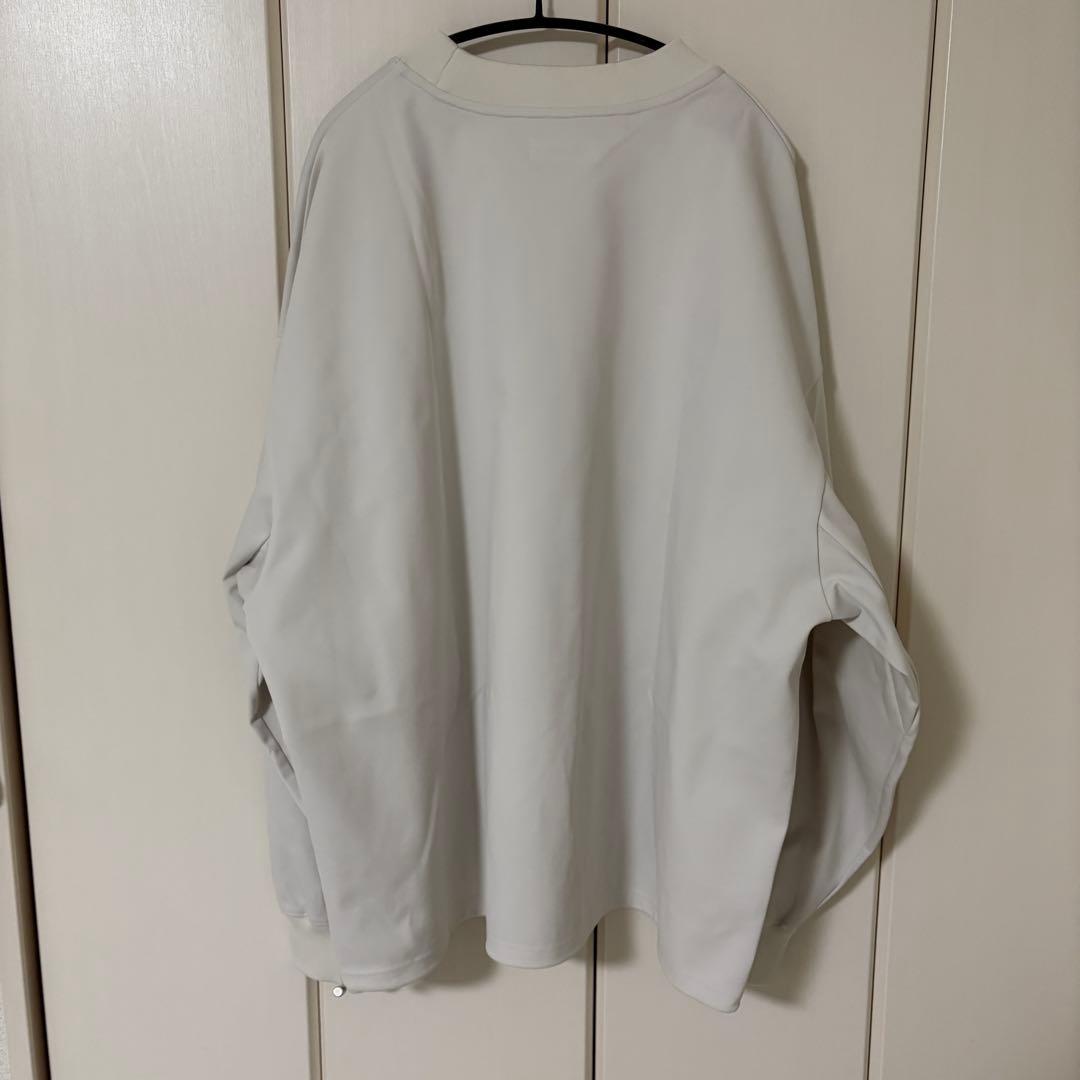 トップス carorie HEAVYPONTE MOCKNECK LONG T-SHIRT