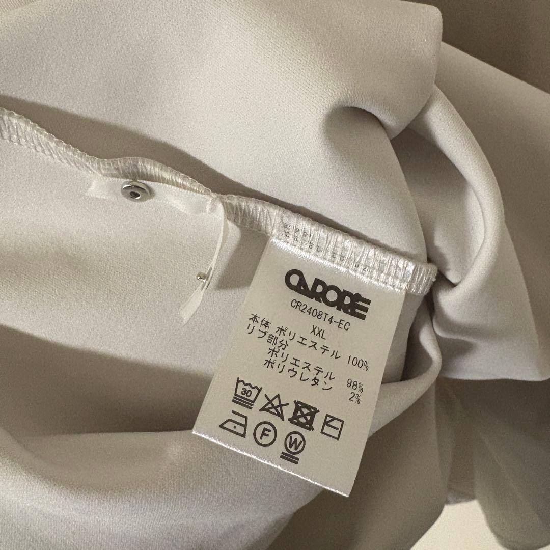 トップス carorie HEAVYPONTE MOCKNECK LONG T-SHIRT