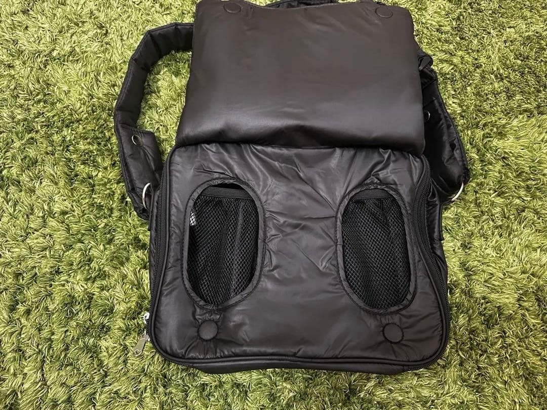 calin カラン マザーズバッグ ブラック マグネットタイプ