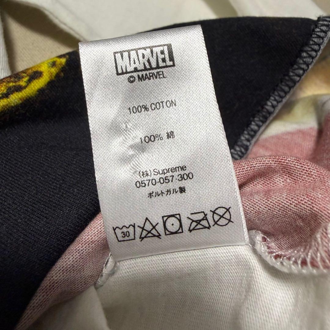 supreme MARVEL コラボ SKULL 19ss ラグラン FIRE