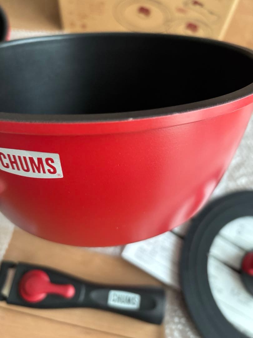 新品未使用⭐︎CHUMS 鍋・フライパンセット