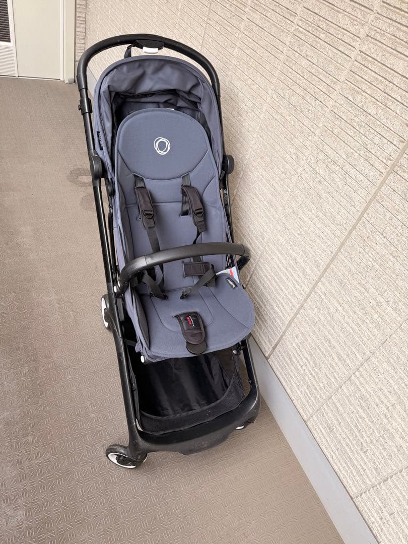 【値下げ！】バガブー　butterfly ベビーカー ネイビー【付属品あり】