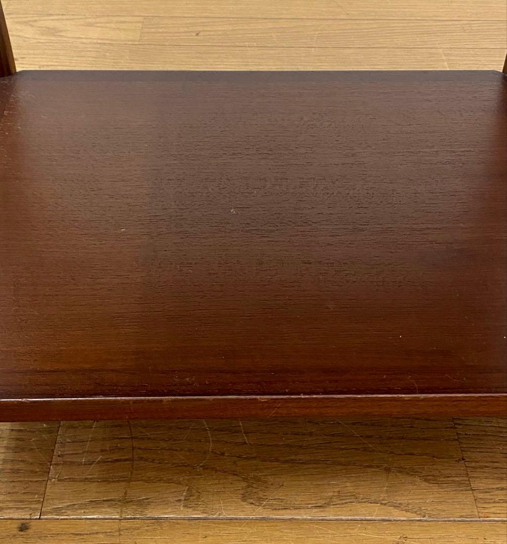 美品 アンティーク調 彫刻 ベッド サイドテーブル チェスト コンソール 引出し