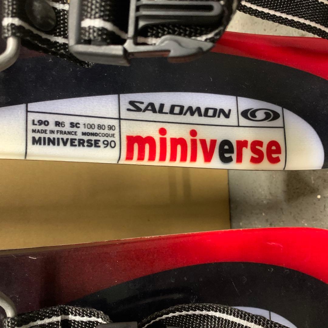 美品　SALOMON miniverse 90 スキー ケース付き