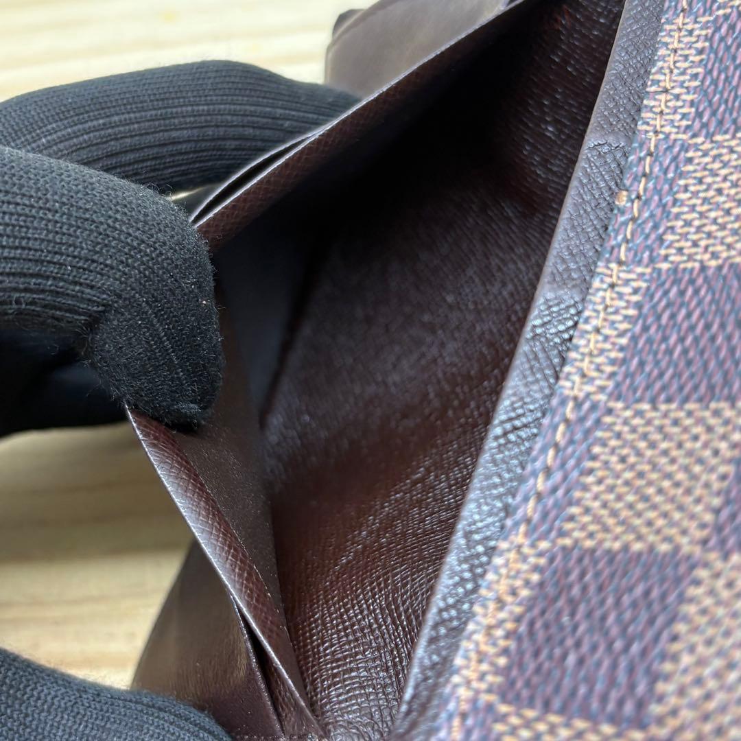 LOUIS VUITTON ルイヴィトン　ダミエ　ポルトフォイユ トレゾール