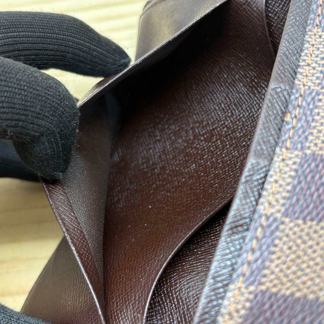 LOUIS VUITTON ルイヴィトン　ダミエ　ポルトフォイユ トレゾール