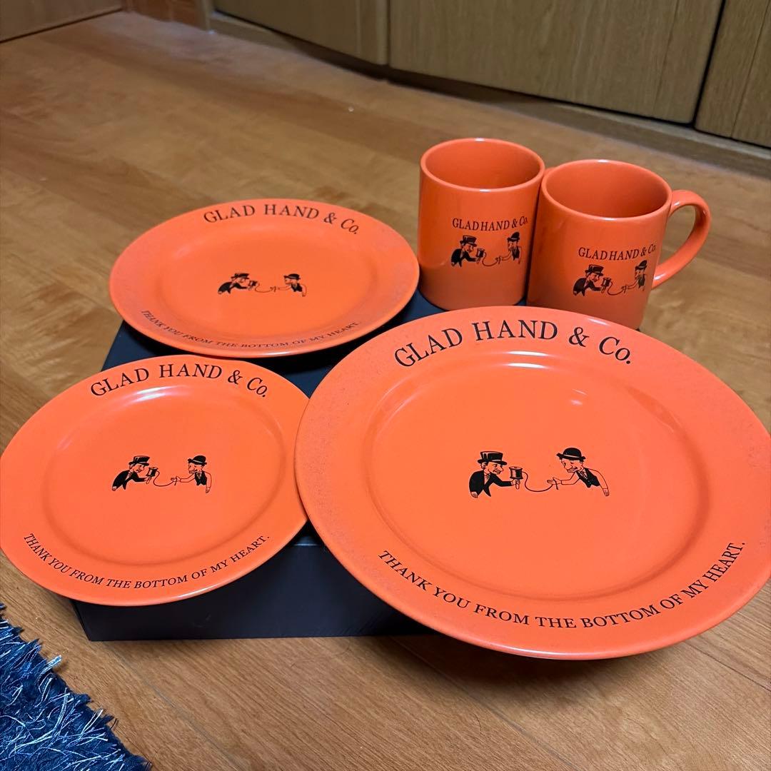 GLAD HAND & CO. 食器セット ➕マグカップ 10周年記念