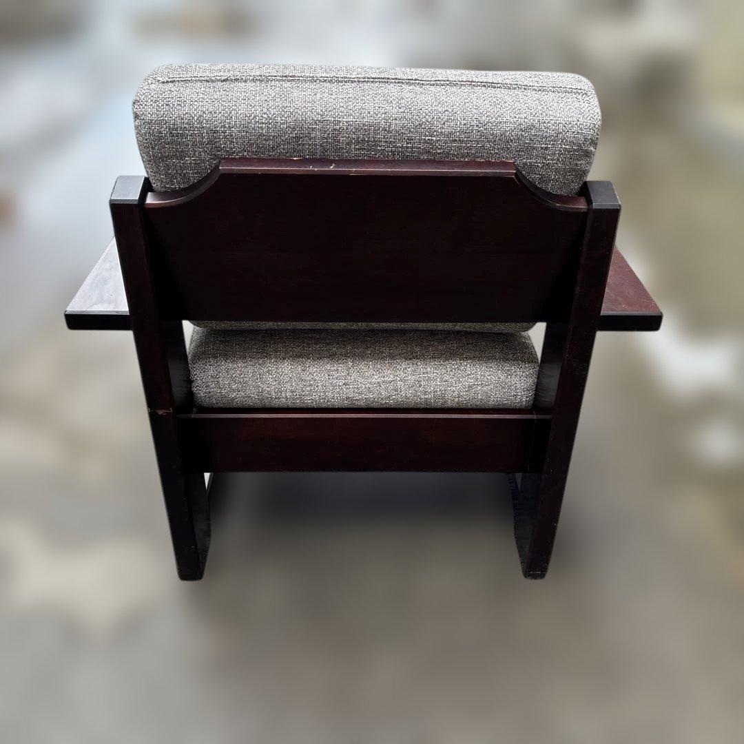 飛騨産業 北海道民芸家具 ソファ1P HM103A カバ材 一人掛け 純国産品