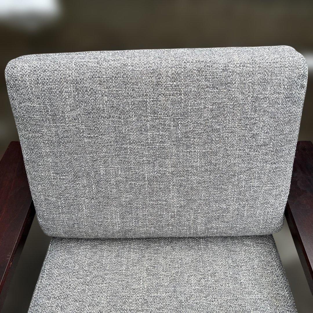 飛騨産業 北海道民芸家具 ソファ1P HM103A カバ材 一人掛け 純国産品