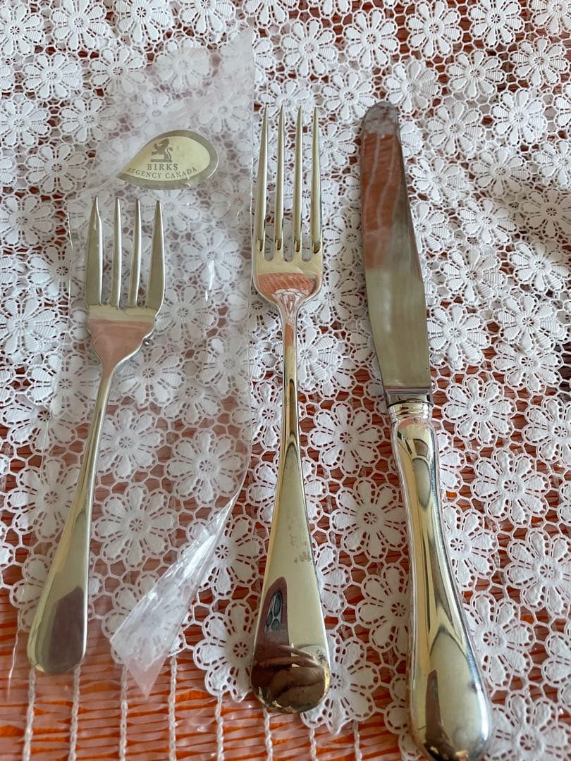 BIRKS カトラリーセット 6客セット木箱に入り