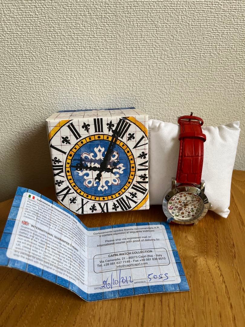 【新品】　カプリウォッチ　レディース　腕時計