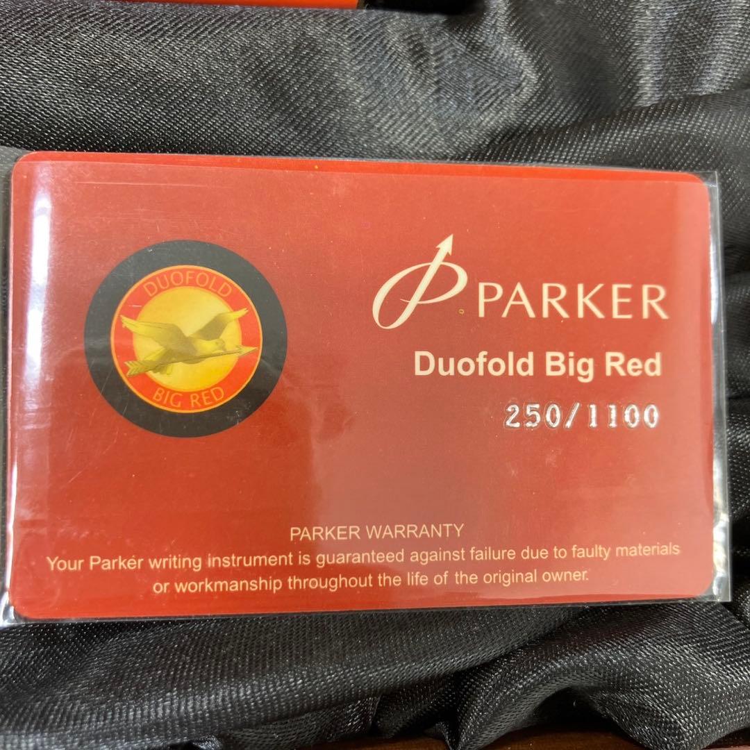 【極レア】Parker パーカー　DUFOLD BIG RED限定品の万年筆