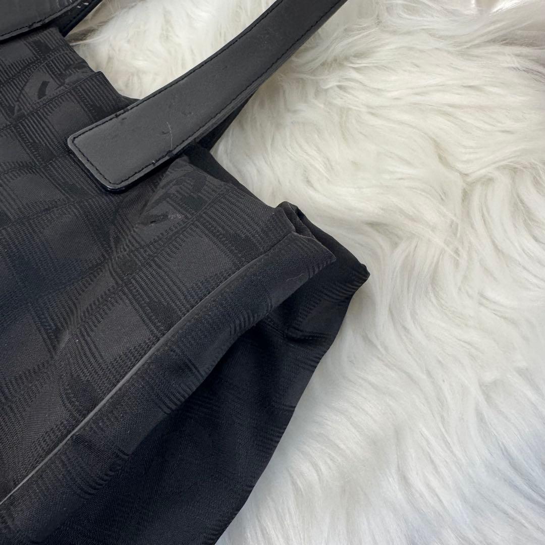 シャネル　ニュートラベルライン　ブラック トートバッグ　CHANEL