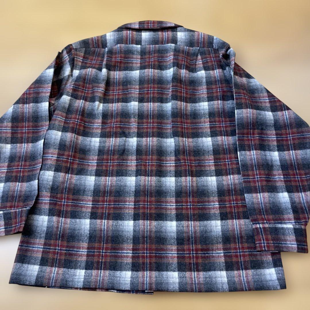 P*s様 デッド pendleton ウール ボードシャツ チェック USA製