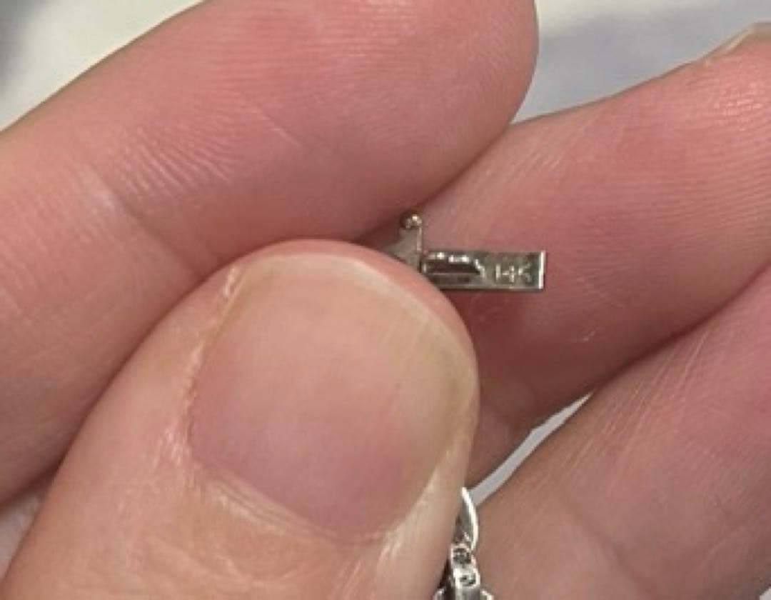 ChromeHearts クロムハーツ　ペーパーチェーン　ブレスレット　7インチ