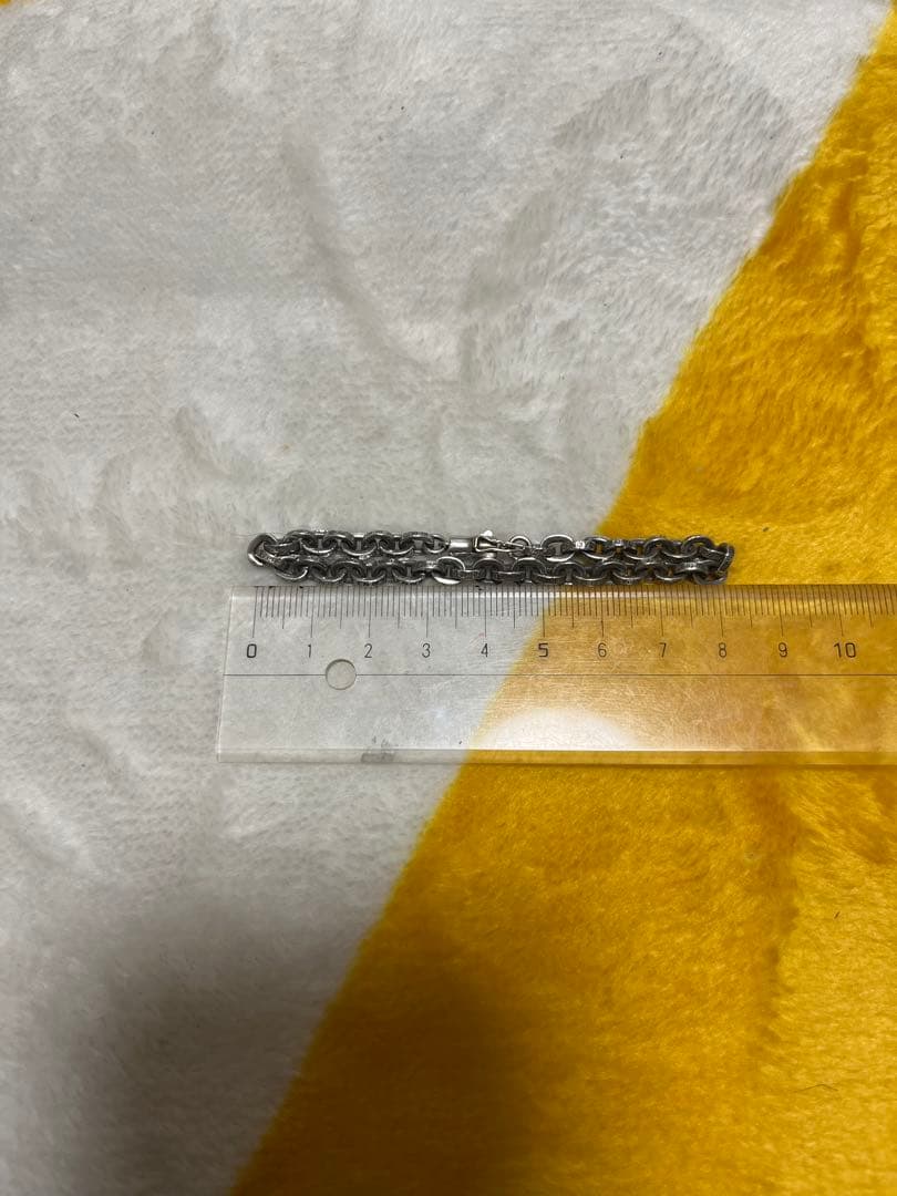 ChromeHearts クロムハーツ　ペーパーチェーン　ブレスレット　7インチ