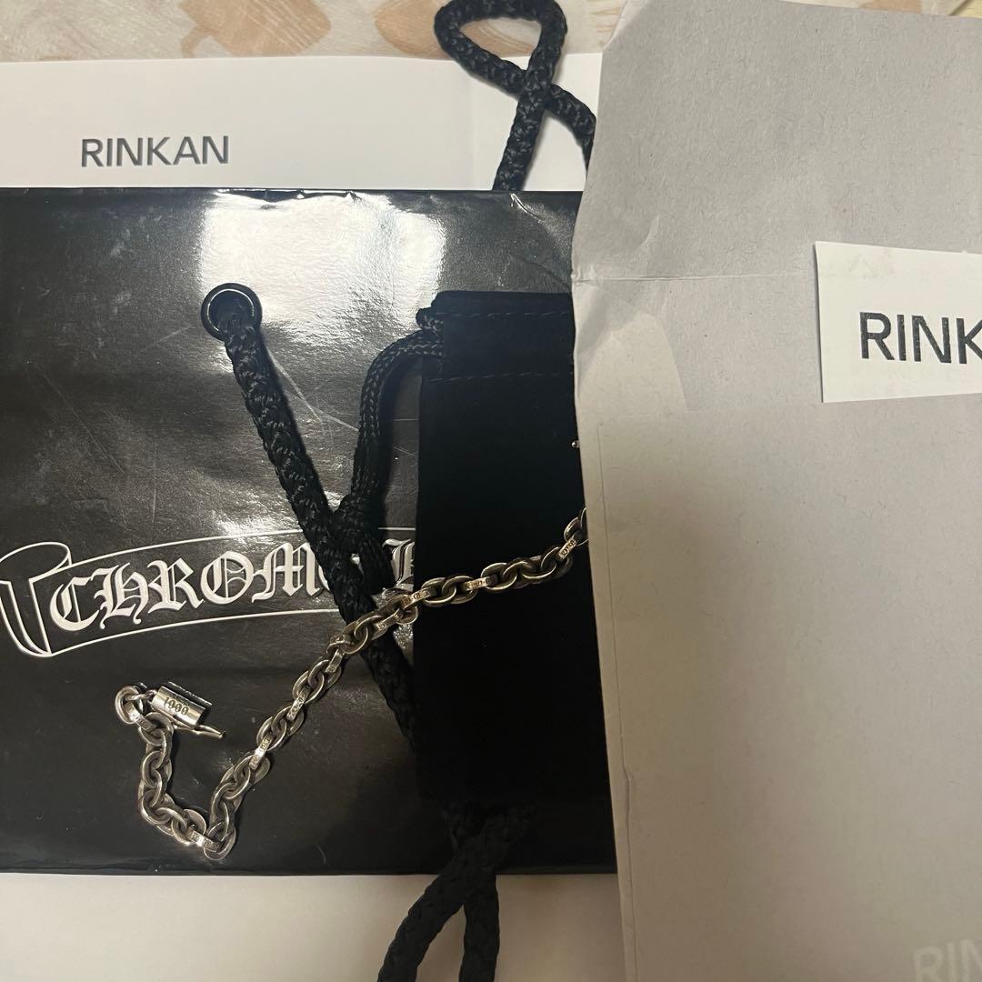 ChromeHearts クロムハーツ　ペーパーチェーン　ブレスレット　7インチ