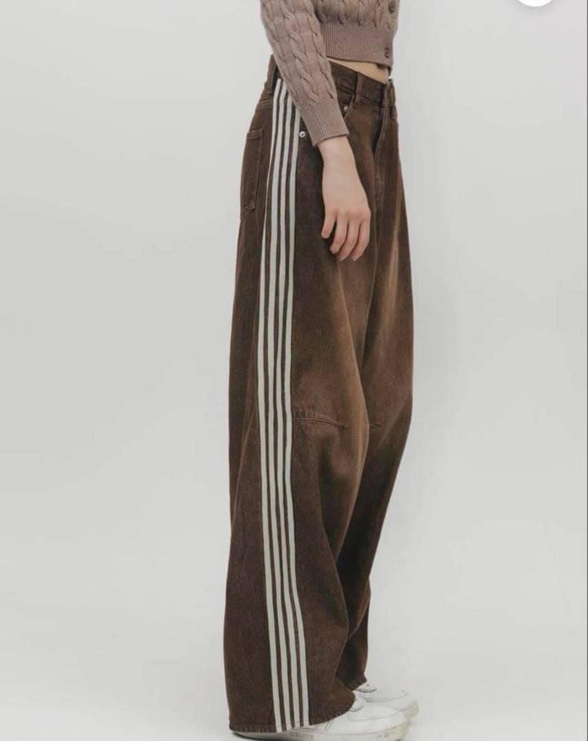 【新品】THE TOE EMIRATES TRACK DENIM PANTS