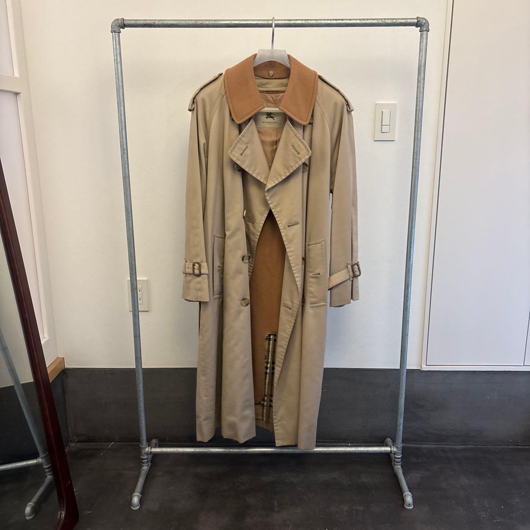激レア Burberry バーバリー トレンチコート ベルト他付属完備