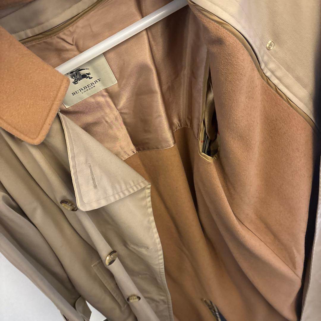 激レア Burberry バーバリー トレンチコート ベルト他付属完備