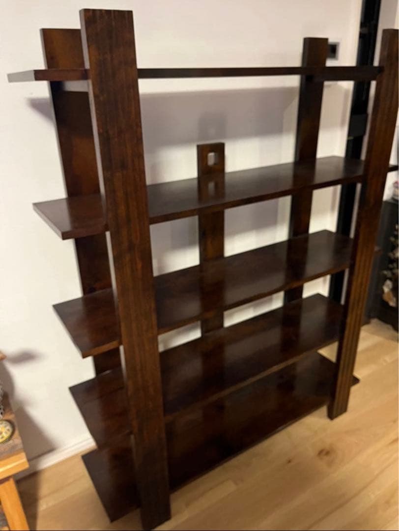 【特注品】284,400円 星野民藝 星野民芸 高級家具　飾り棚オープンシェルフ