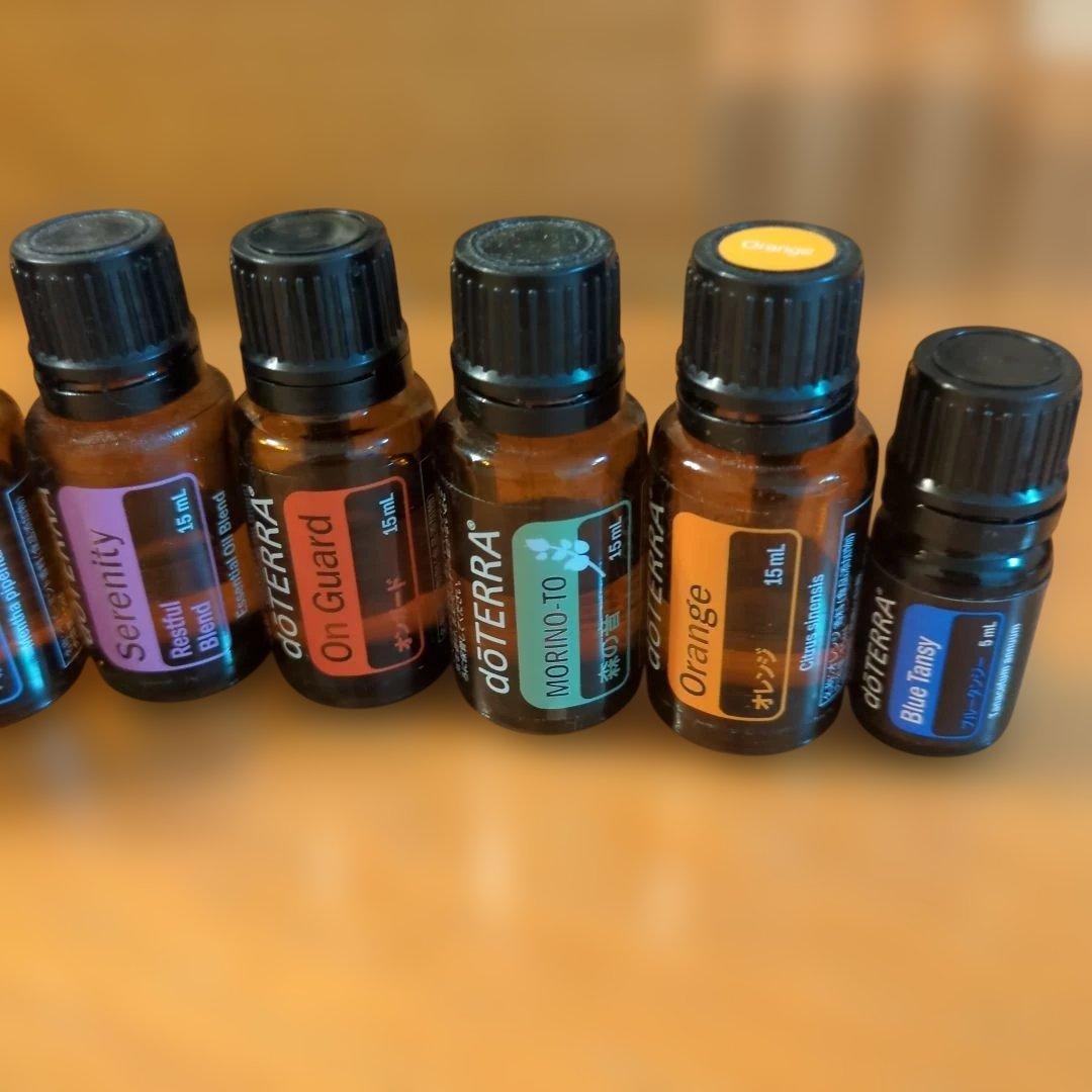 doTERRA 木箱50 エッセンシャルオイル　13本　ショッパー　　まとめ売り