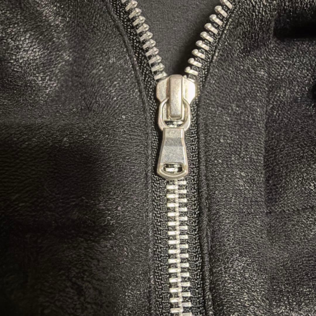 【色むら加工 ストレッチ】トルネードマート ジップアップジャケット フード付き