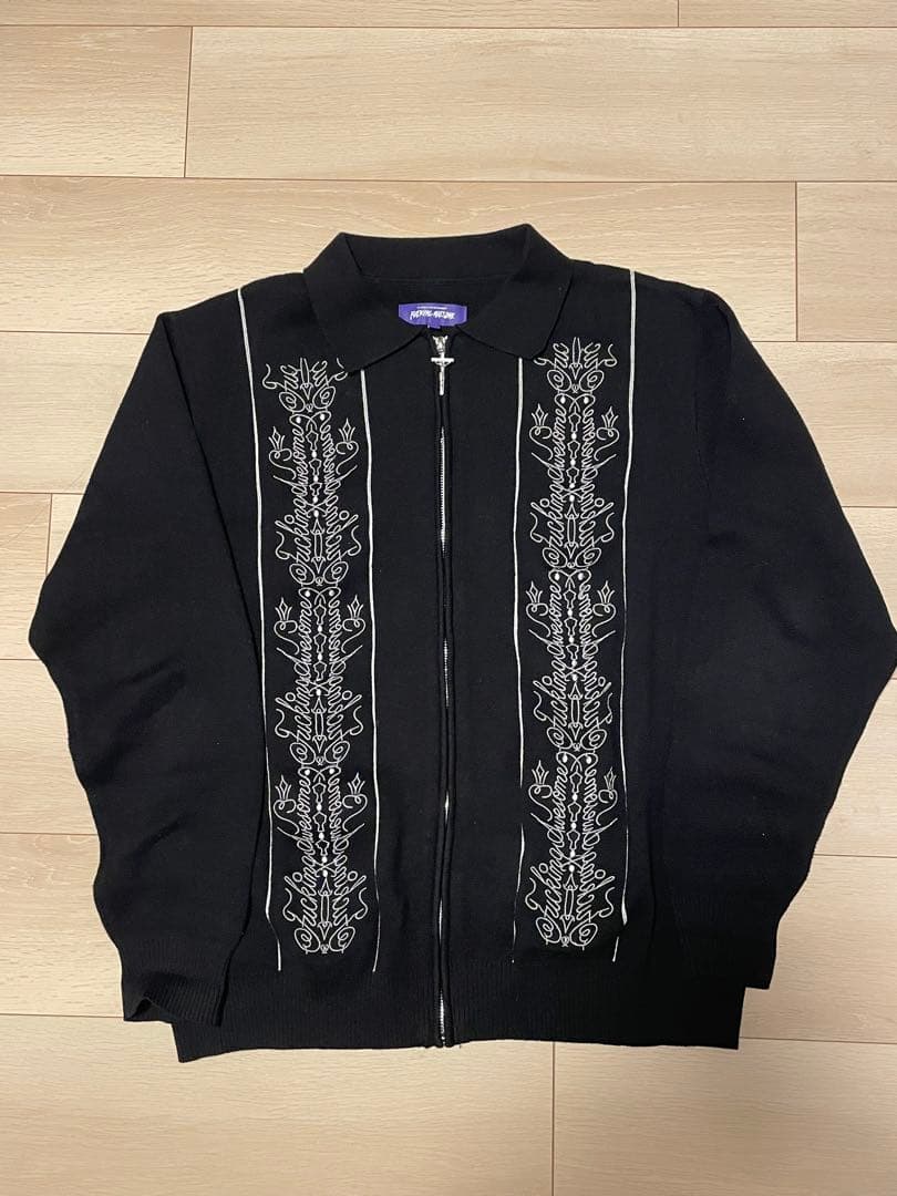 Fucking Awesome ブルシャツ　ジップ　カーディガン