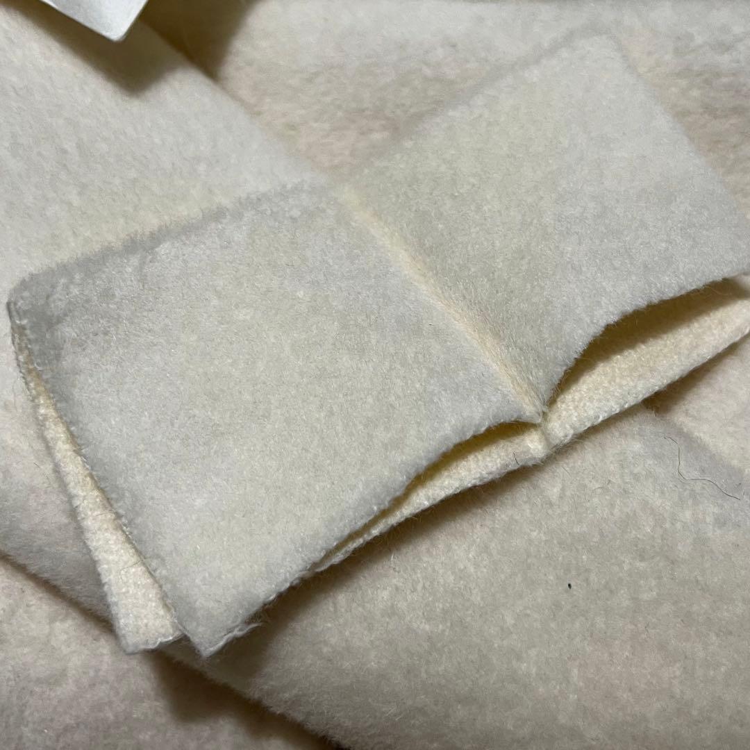 新品未使用タグ付きホワイトフォックス ロングコート 11(L)エスプリミュール