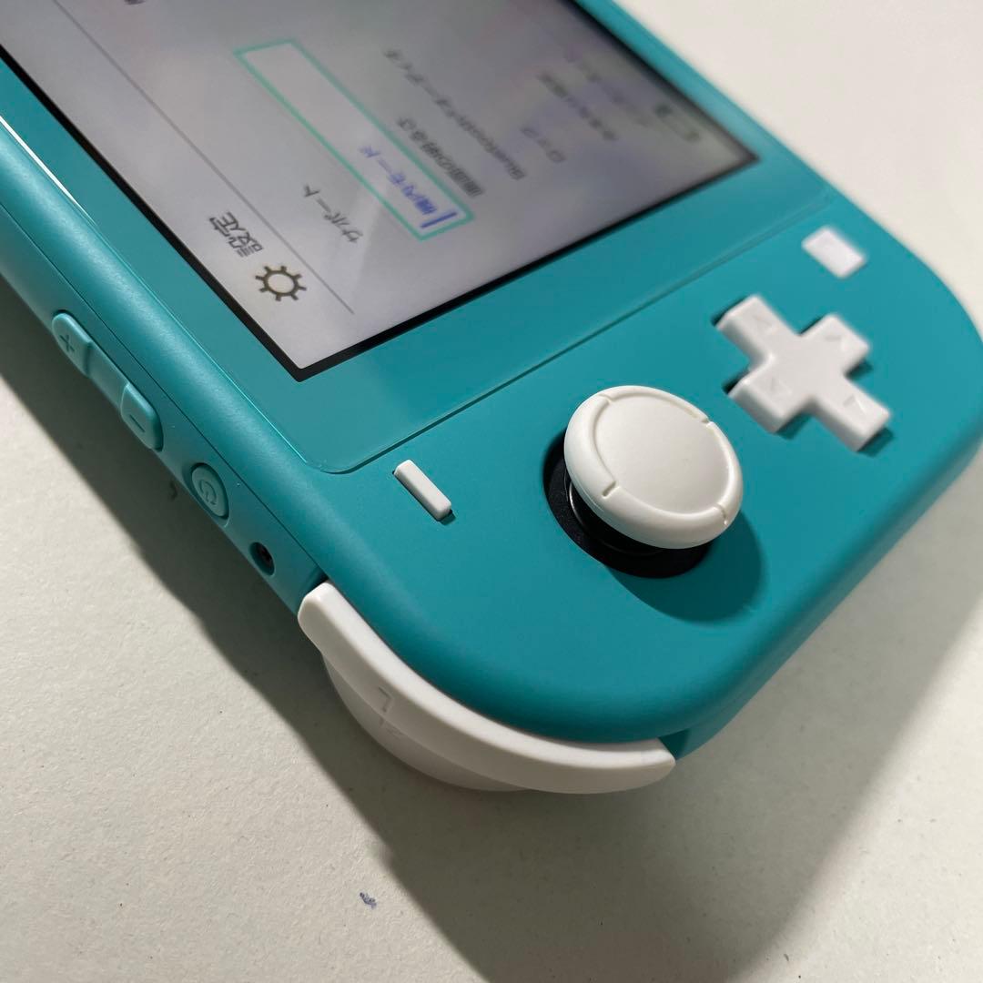 Nintendo Switch Lite ターコイズ 美品 SDカード ケース付