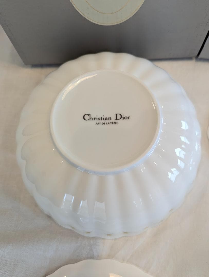 Dior クリスチャンディオール マーガレット ティーセット オーバル プレート