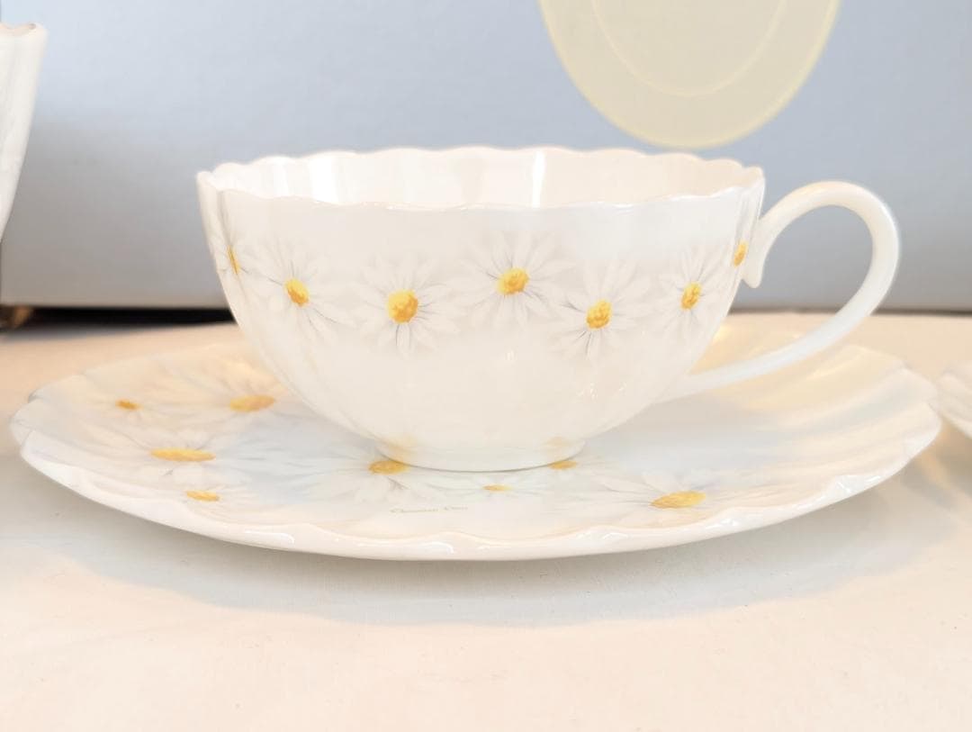 Dior クリスチャンディオール マーガレット ティーセット オーバル プレート