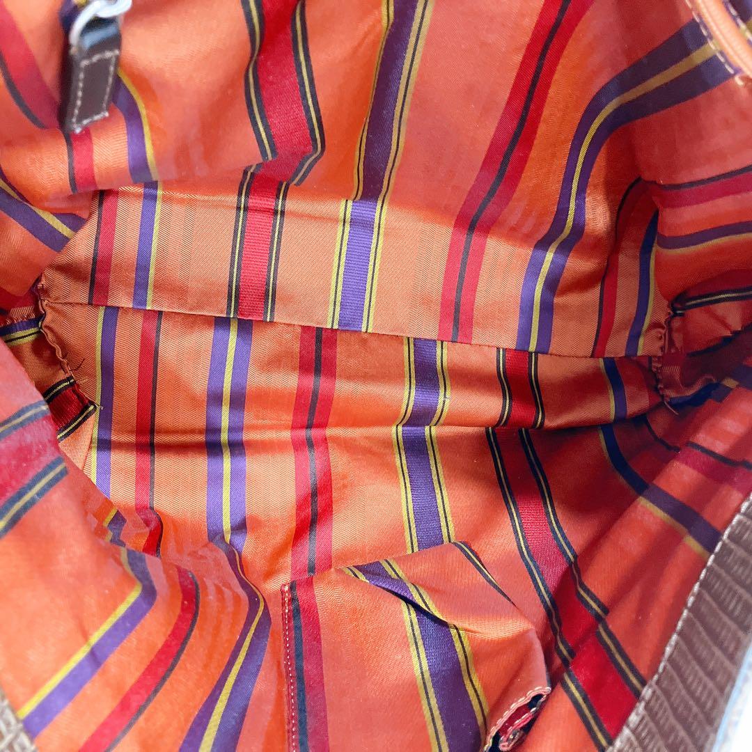 【逸品】ETRO レザー　メッセンジャー　ショルダーバッグ　蛇柄　型押し